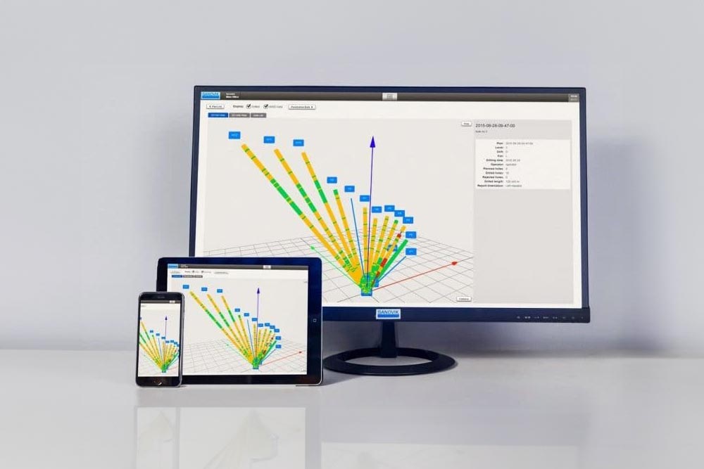 Print screen of Sandvik Optimine